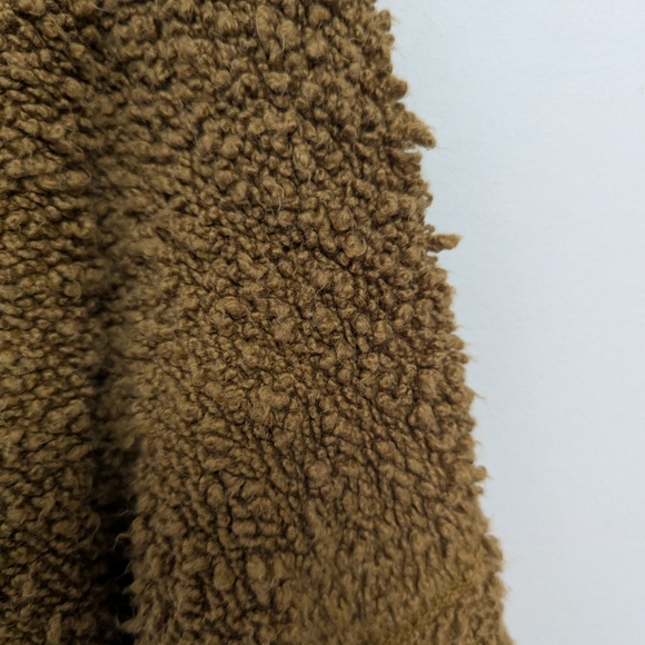 Free People Cropped Textured Cropped Sweater Olive - Picture 9 of 13